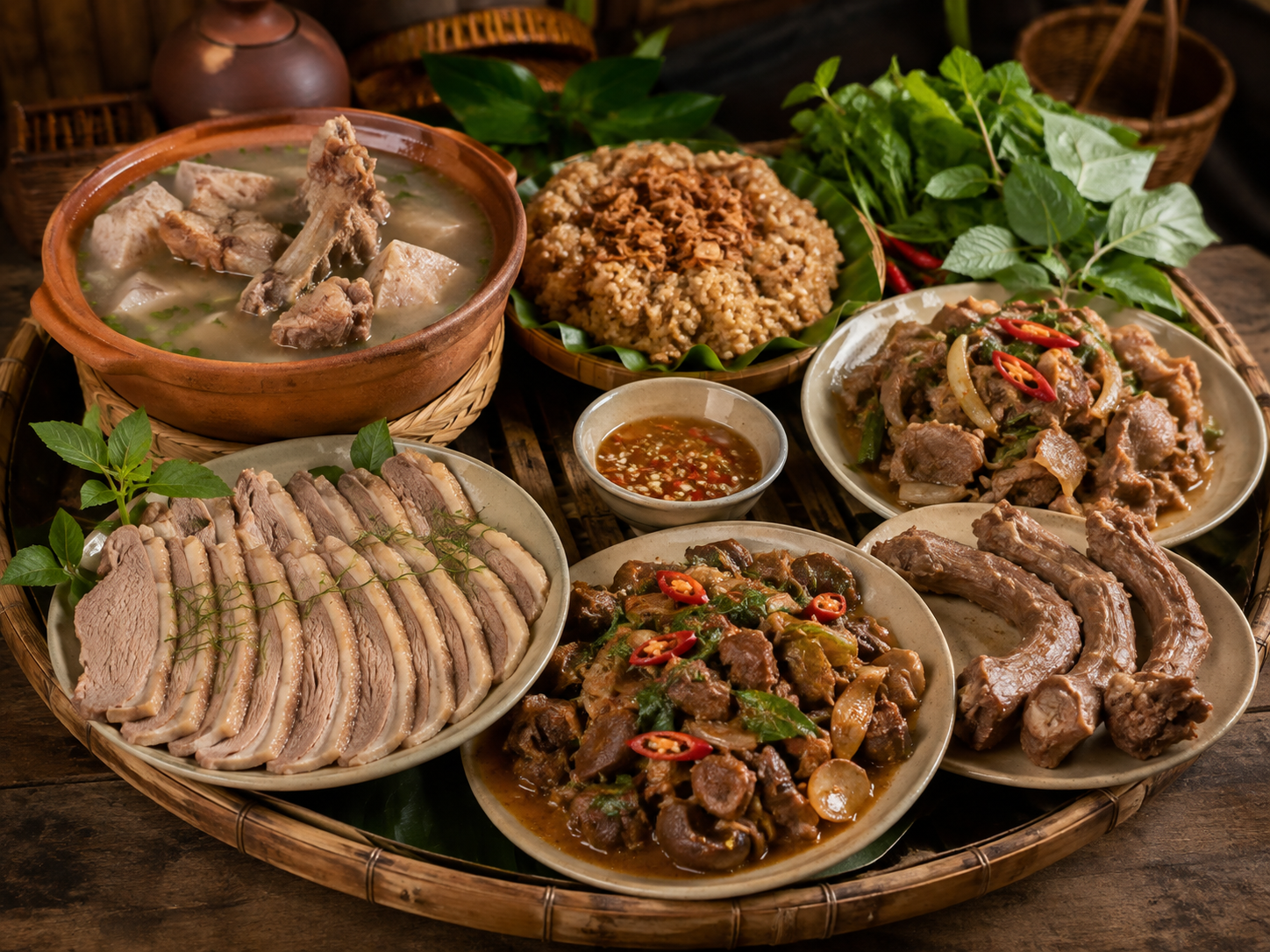 Ngỗng đủ món