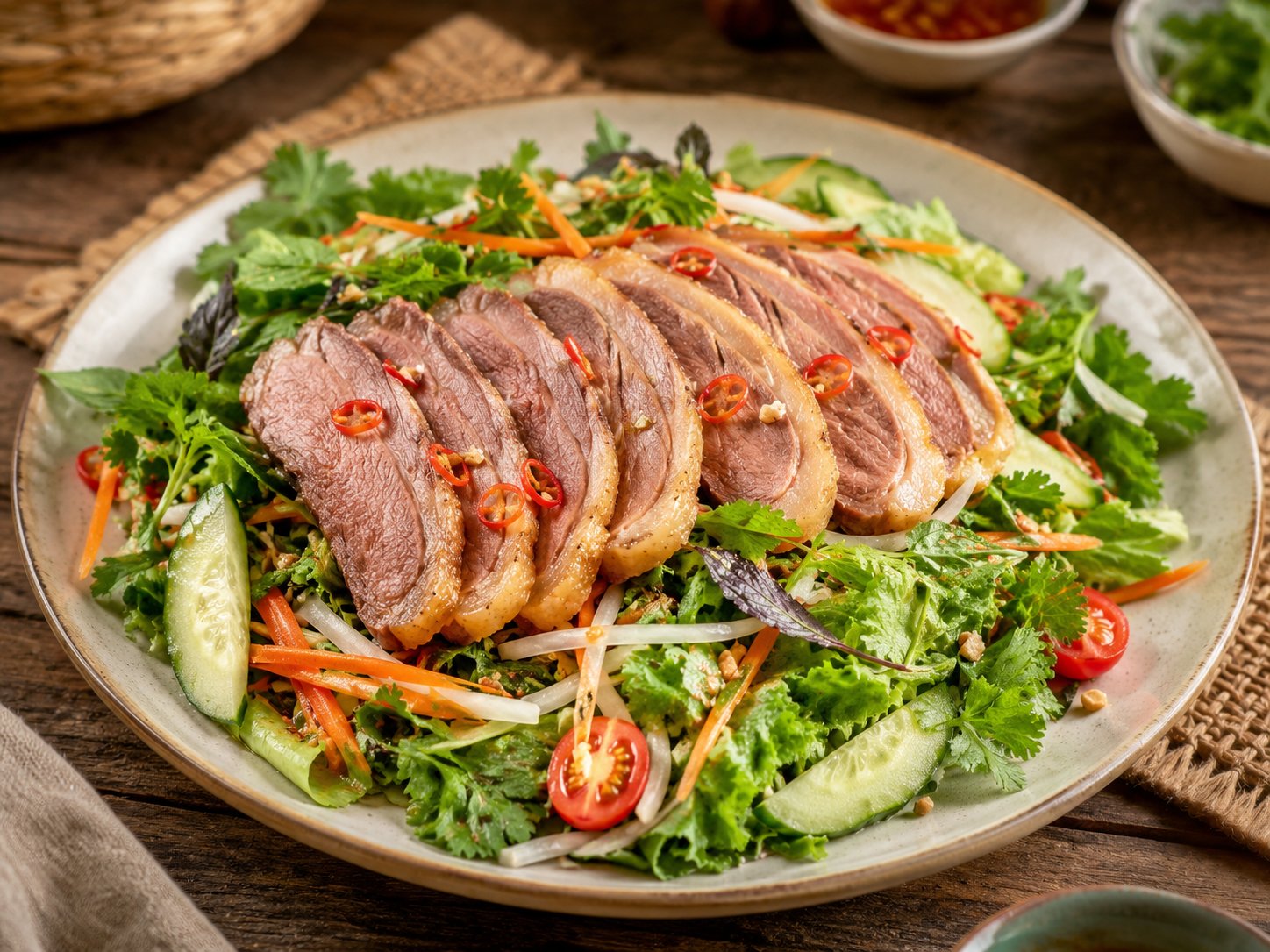 Salad rau lườn ngỗng